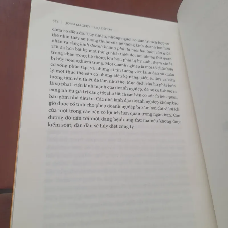John Mackey & Raj Sisodia - CHỦ NGHĨA TƯ BẢN CÓ Ý THỨC, giải phóng tinh thần kinh doanh 751867