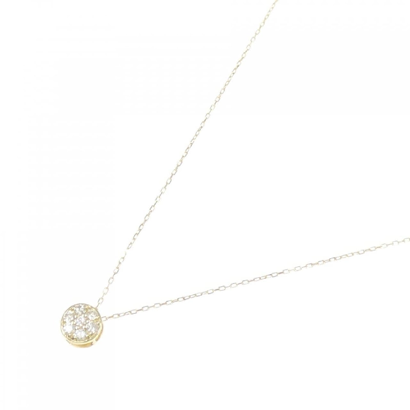 Dây chuyền kim cương K18YG 0.10CT - Hàng hiệu Chính hãng 860171