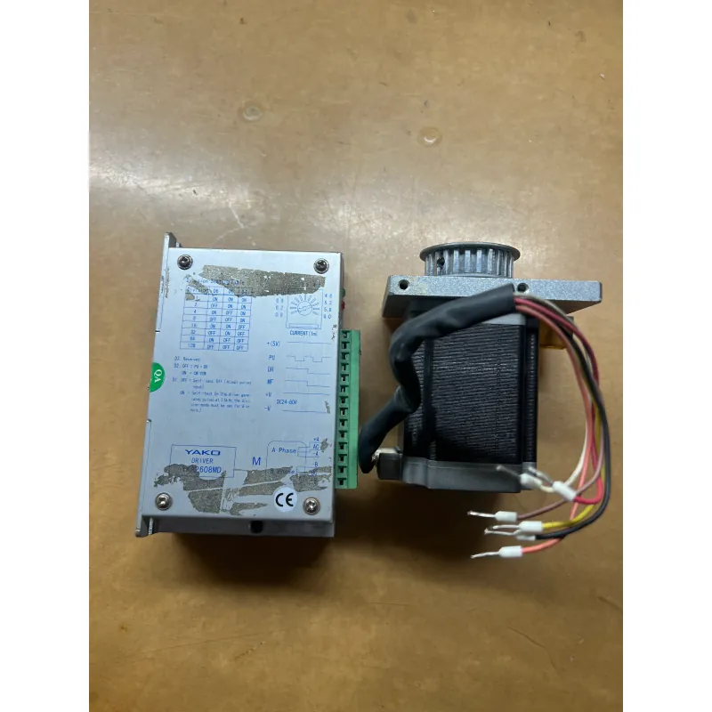 Động cơ Stepper Motor YAKO DR 608MD và Driver điều khiển 735180
