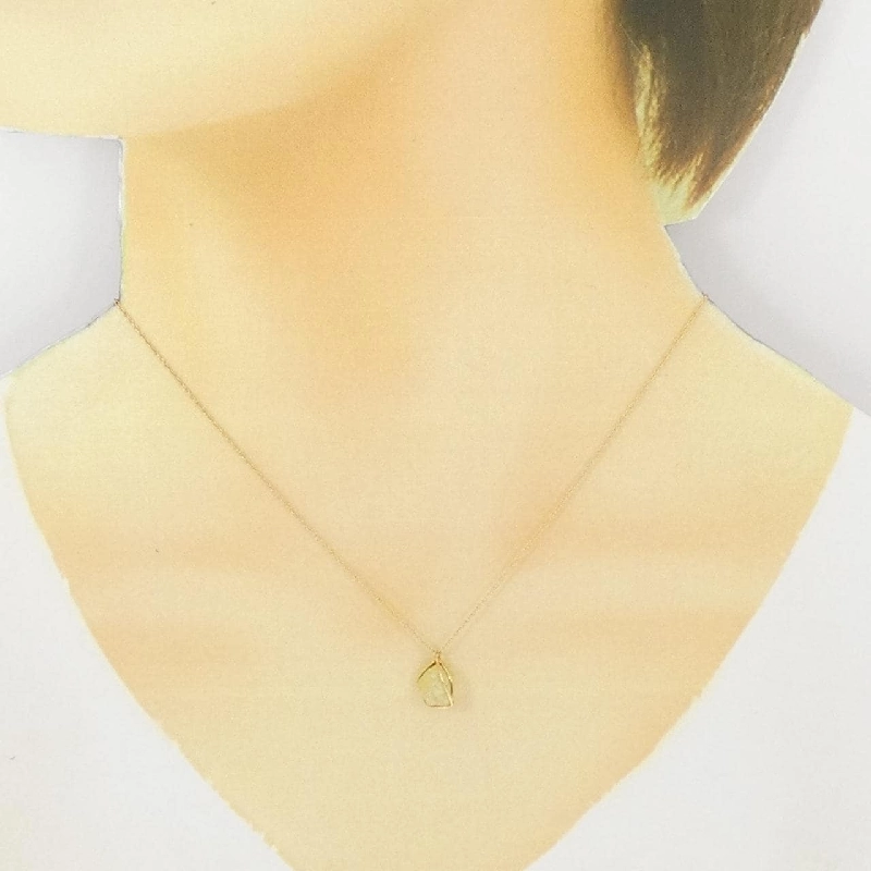 Dây chuyền kim cương K18YG 3.127CT - Hàng hiệu Authentic 860540