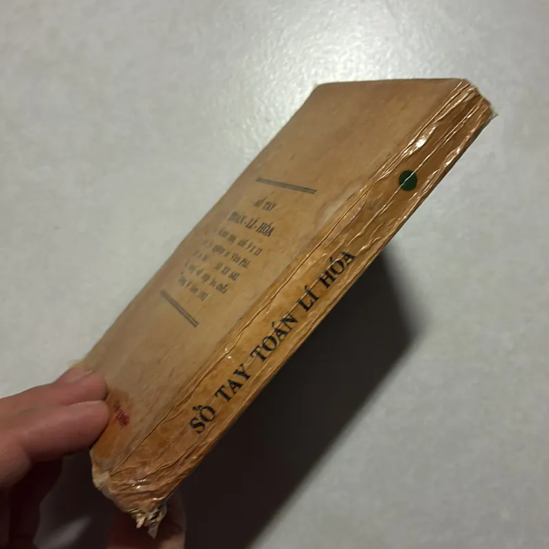 Số tay Toán lý hóa - 1992s 756283