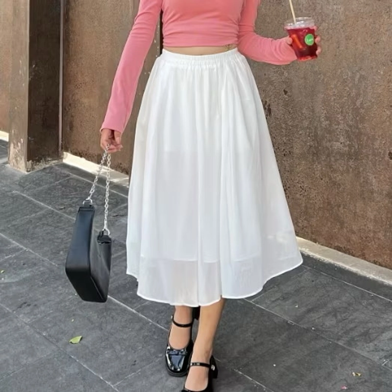 Chân váy xòe công chúa đi biển, đi chơi, free size  454809