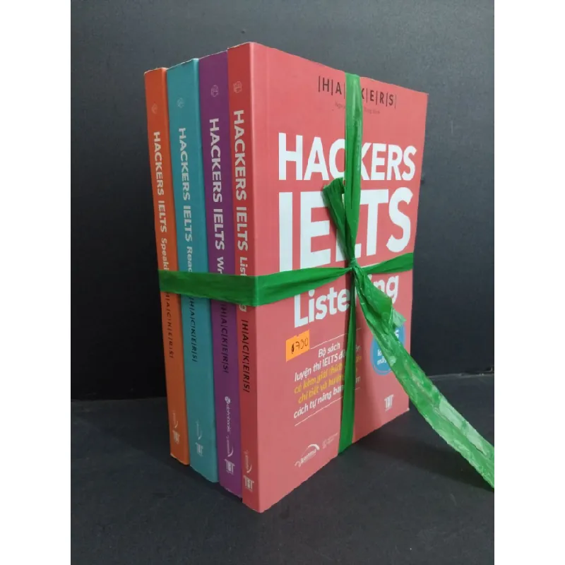[Sách Cũ SCGR] Bộ 4 cuốn hackers ielts mới 90% bẩn nhẹ HCM1001 HỌC NGOẠI NGỮ 684733