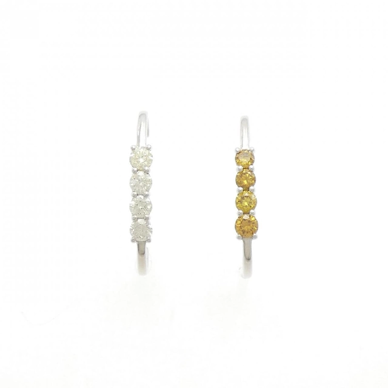 K18WG Bông tai kim cương 0.97CT - Hàng hiệu Chính hãng 870623