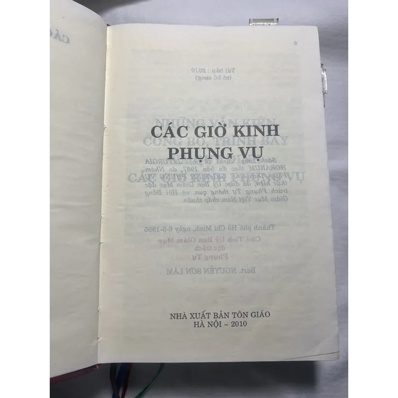 Các giờ kinh Phụng vụ - 2010 732455