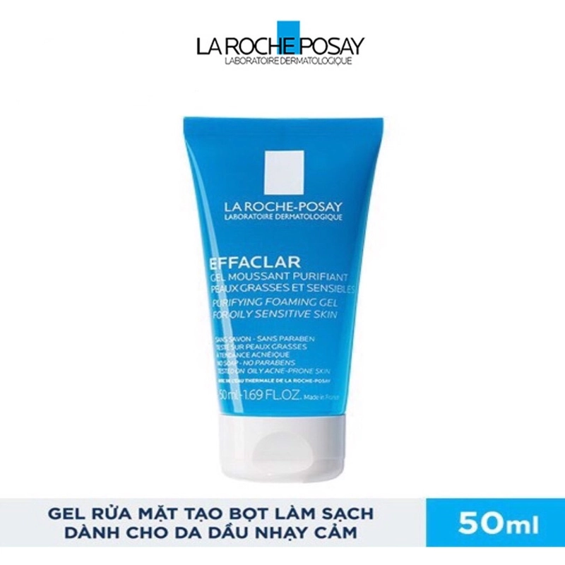 Gel Rửa Mặt La Roche-Posay Dành Cho Da Dầu, Nhạy Cảm 50ml 548675