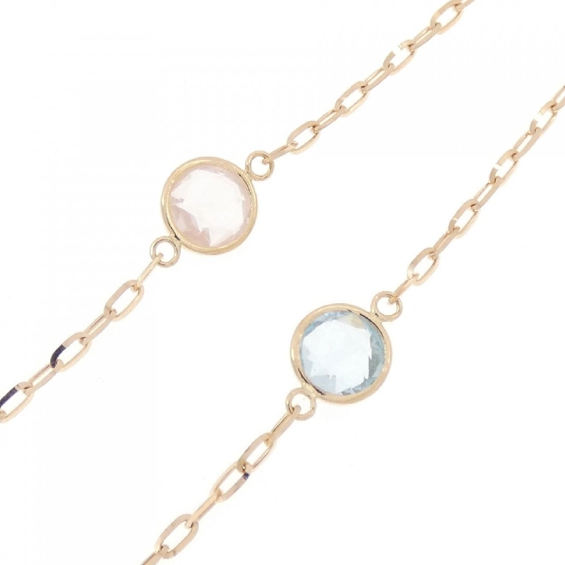 K18PG Đá màu Dây chuyền - Hàng hiệu Chính hãng 855877