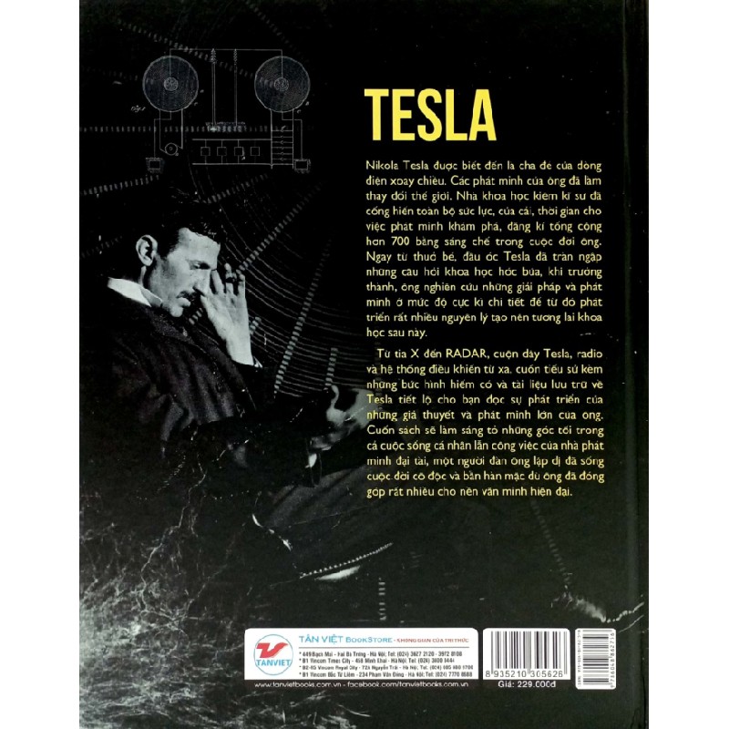 Những Trí Tuệ Vĩ Đại - Tesla Nhà Phát Minh, Cha Đẻ Của Dòng Điện Xoay Chiều (Bìa Cứng) - Tiến Sĩ Richard Gunderman 138428