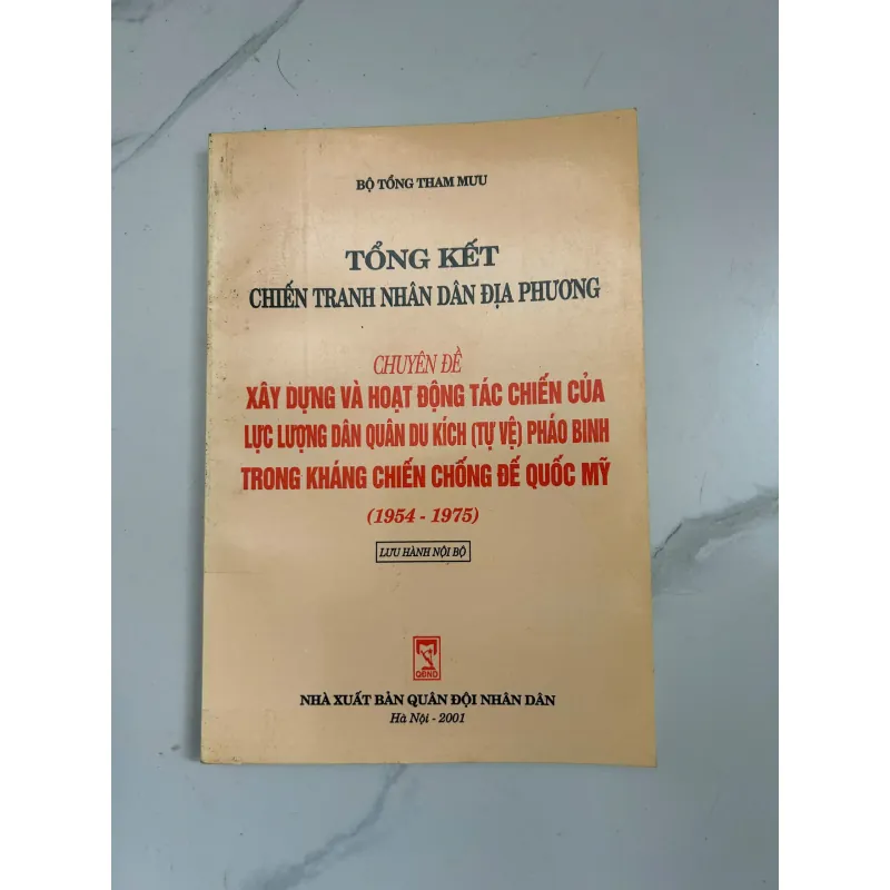 Xây dựng và hoạt động tác chiến của lực lượng dân quân du kích (tự vệ) pháo binh... - 799217