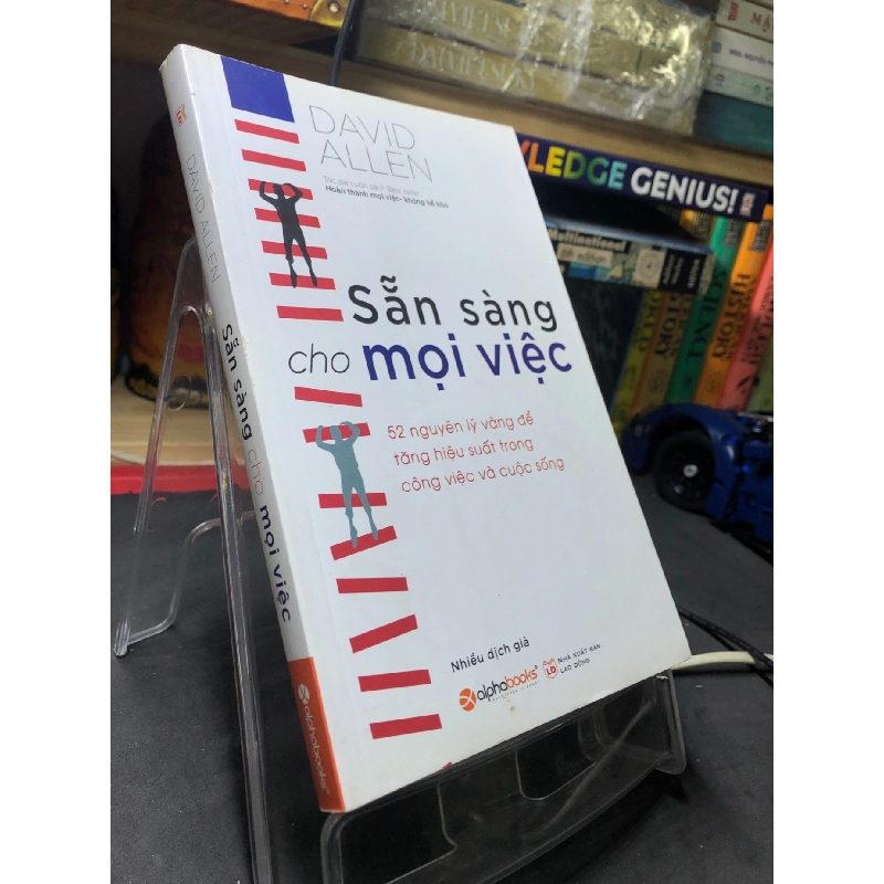 Sẵn sàng cho mọi việc 2016 mới 75% ố bẩn bụng sách ẩm góc vài trang David Allen HPB2606 KỸ NĂNG 916046