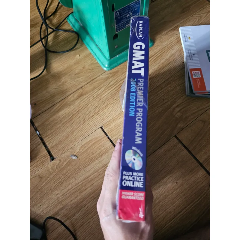 Gmat Premier Program 2008 edition
200k (bìa 39$ U.S) 763019