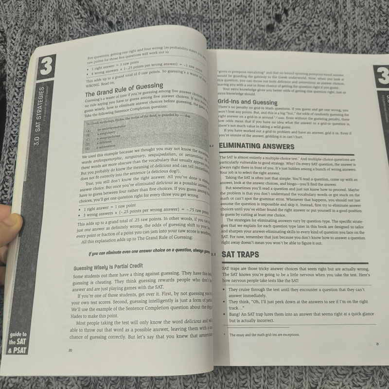 Guide to the SAT & PSAT - Justin Kestler & Ben Florman 550437
