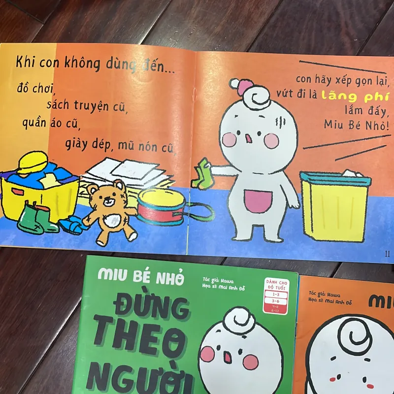 MIU BÉ NHỎ : sách dạy kĩ năng sống cho trẻ mẫu giáo : bộ 5 cuốn  1034666