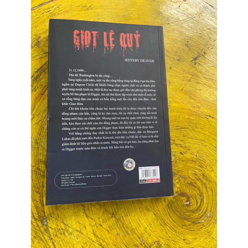 GIỌT LỆ QUỶ- JEFFERY DEAVER  550059