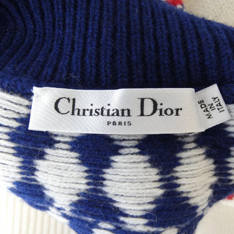 Áo len cổ đứng DIORALPS của CHRISTIAN DIOR 144S60BM134 628485