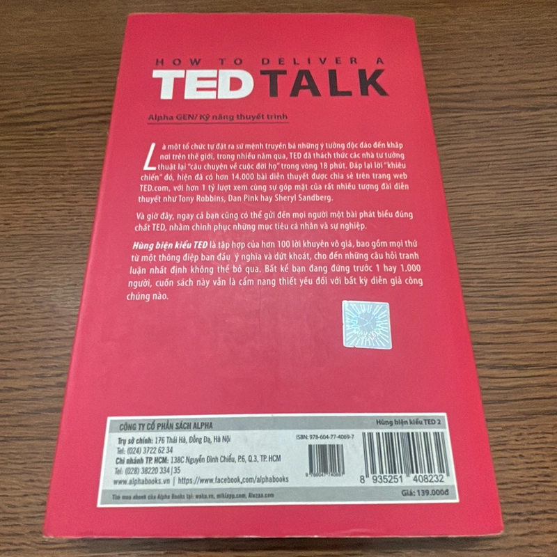 Hùng biện kiểu TED Jeremey Donovan 358797