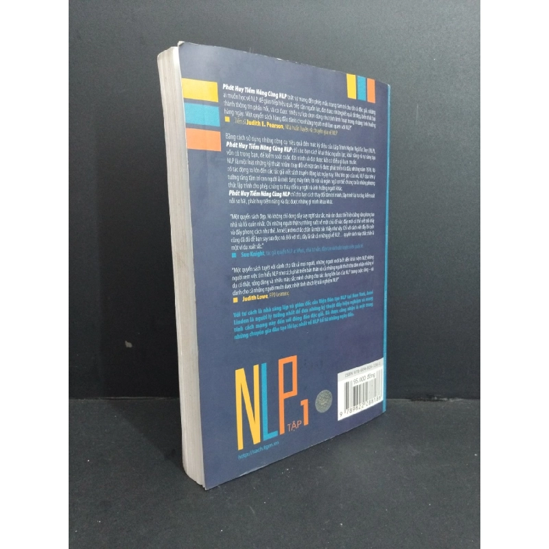 Phát huy tiềm năng cùng NLP tập 1 mới 70% ố ẩm có chữ ký trang đầu 2012 HCM2811 Anne Linden & Kathrin Perutz MARKETING KINH DOANH 918692