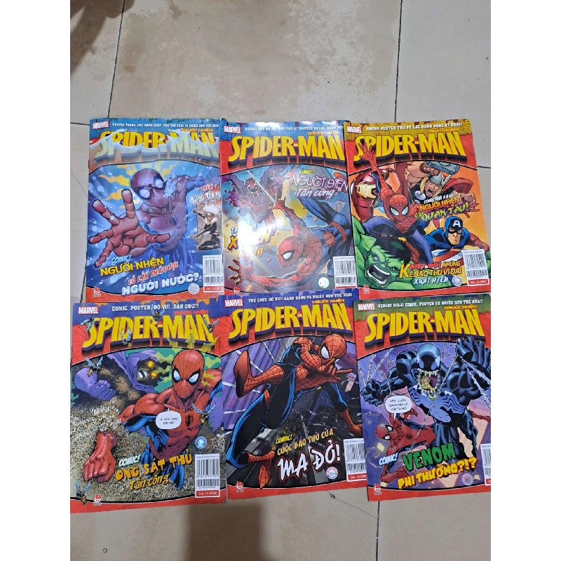 6 cuốn truyện tranh Spiderman - 2014 mới 90% - TRUYỆN TRANH - HCM3012 Blogmeo040226 793300