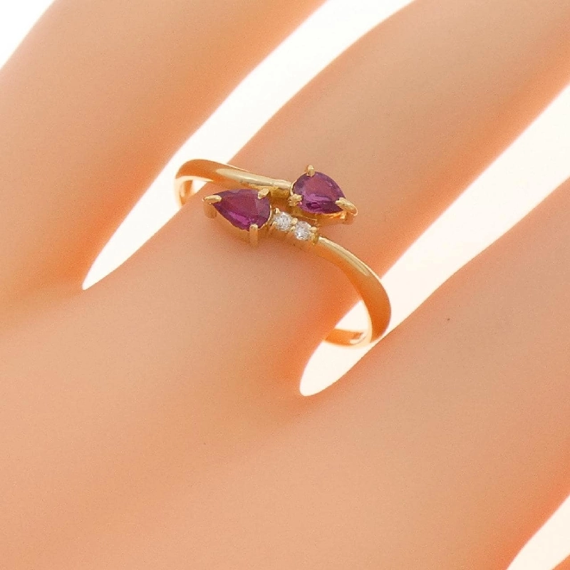 Nhẫn Ruby K18YG 0.28CT - Hàng hiệu Chính hãng 854552