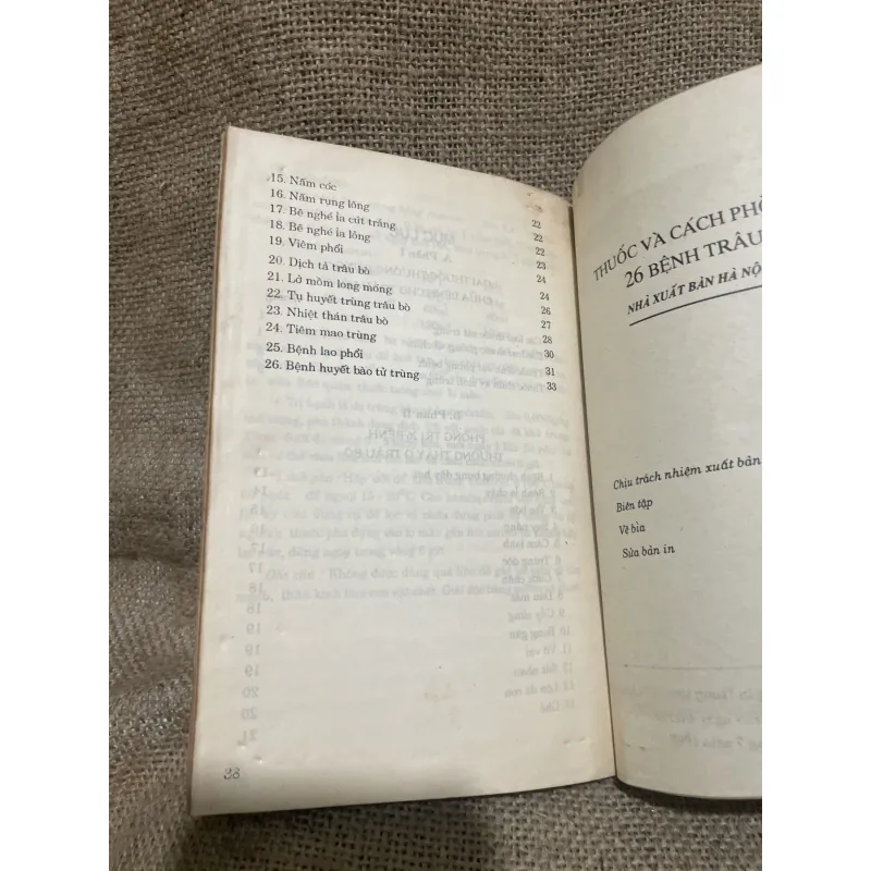 Thuốc và 26 cách phòng ngừa bệnh trâu bò - tủ sách Khuyến Nông  1012806