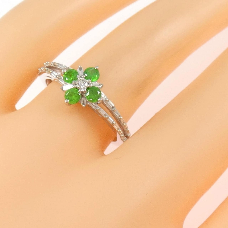 Nhẫn Đá Garnet Demantoid K18WG 0.38CT - Hàng hiệu Chính hãng 848721