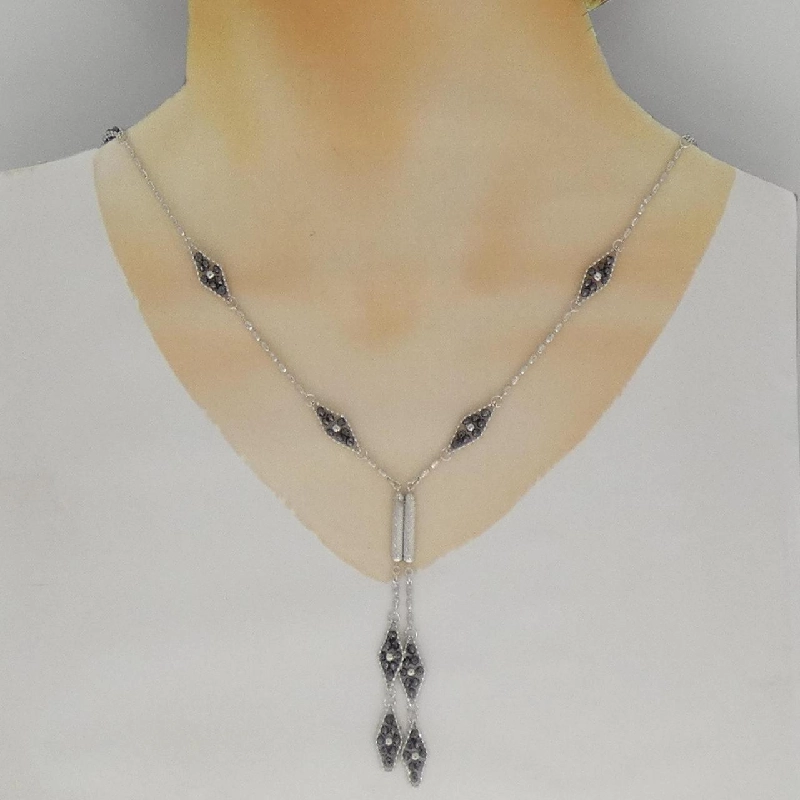 K18WG Dây chuyền kim cương 8.00CT - Hàng hiệu Chính hãng 859454