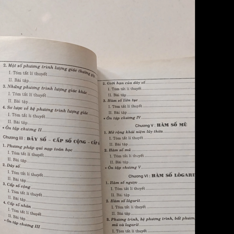 Phương pháp giải bài tập đại số, giải tích lớp 11 460672