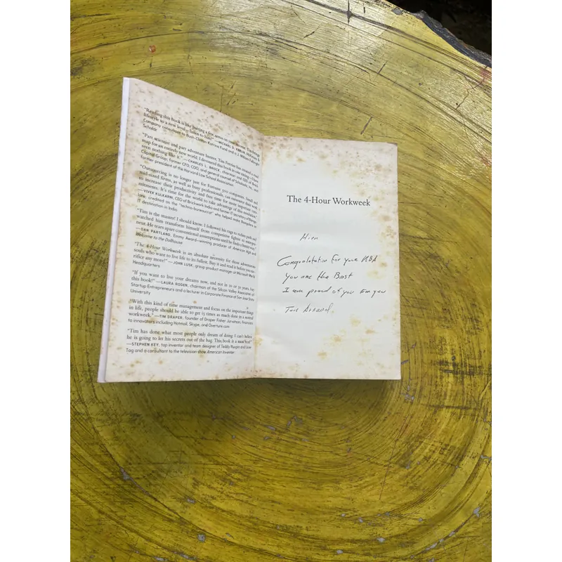 THE 4- HOUR WORK WEEK - TIMOTHY FERRISS 596620