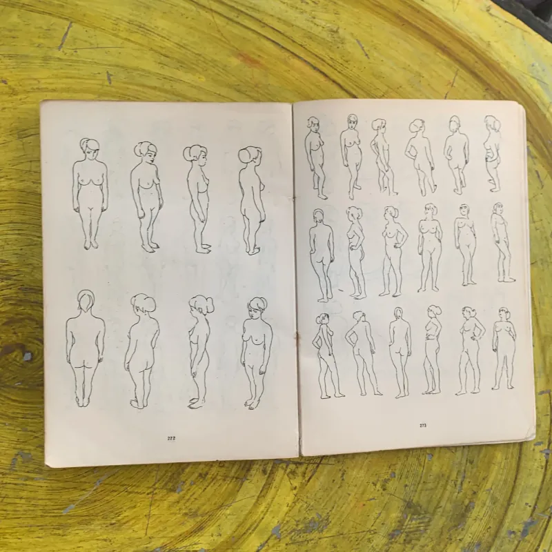 CẨM NANG HỘI HOẠ 6.000 TƯ THẾ ĐỘNG TÁC NGƯỜI 1023324