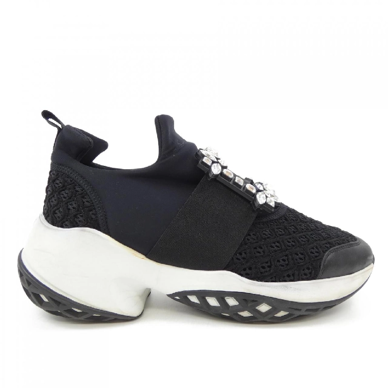 Giày sneaker ROGER VIVIER Viv' Run Strass Buckle - Hàng hiệu Authentic 829107