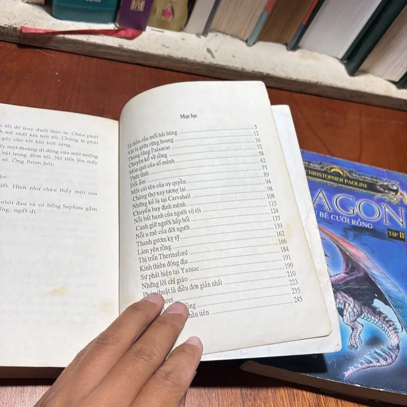 [Sách Không Đẹp, Có Vết Ẩm] - II ERAGON _ Cậu Bé Cưỡi Rồng (2 Tập) - CHRISTOPHER PAOLINI 927775