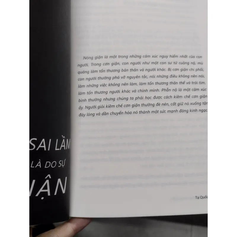 Điềm Tĩnh & Nóng Giận" của tác giả Tạ Quốc Kế, được dịch bởi Giang Lê  703753