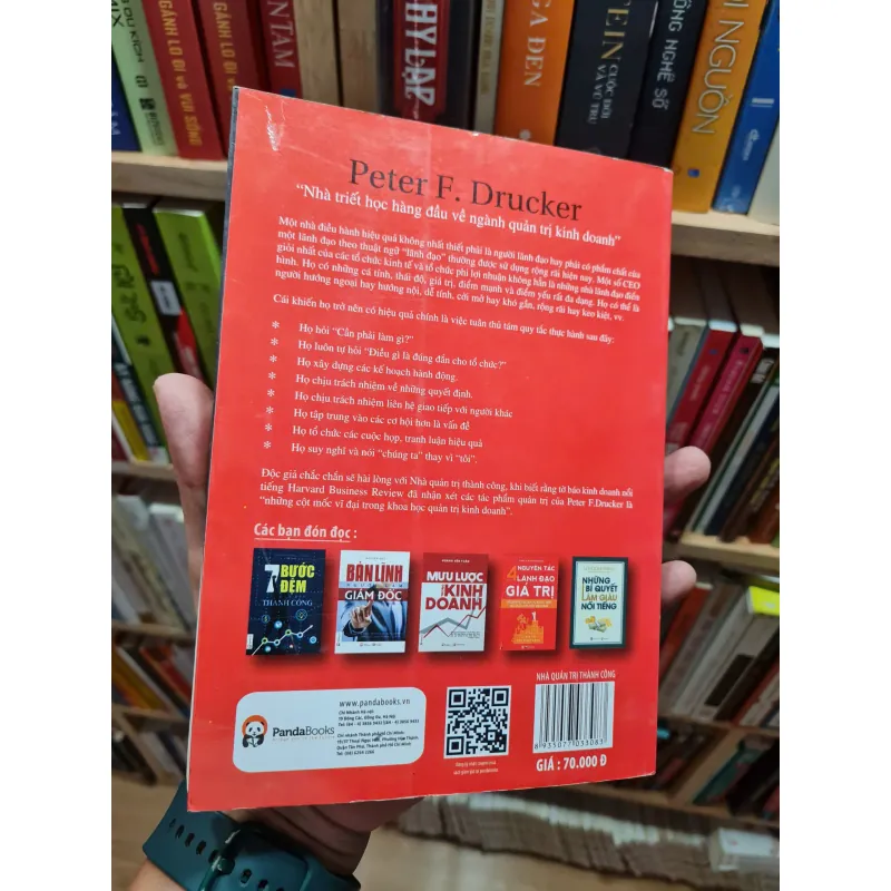 [Phiên Chợ Sách Cũ] Nhà Quản Trị Thành Công - Peter F. Drucker, mới 80% (TSTK) 593445