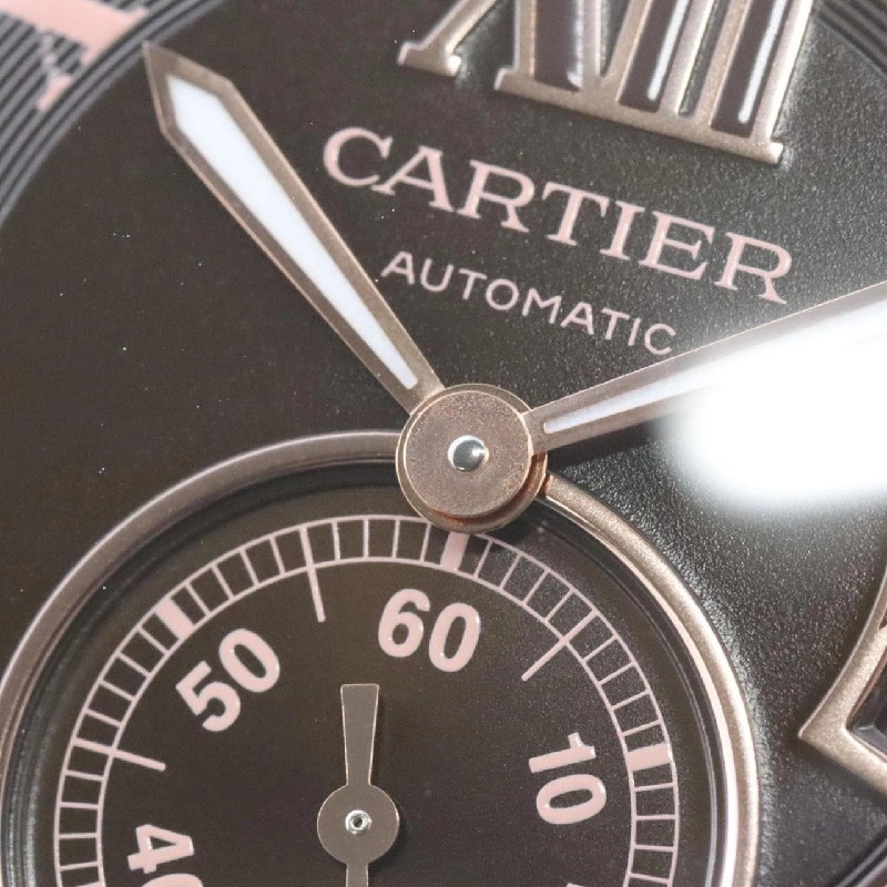 Cartier Calibre de Cartier LM PG Combi W7100051 SSxPG tự động - Hàng hiệu chính hãng 882335