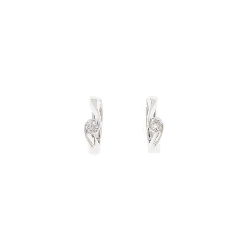 K18WG Bông tai kim cương 0.10CT - Hàng hiệu Chính hãng 870984