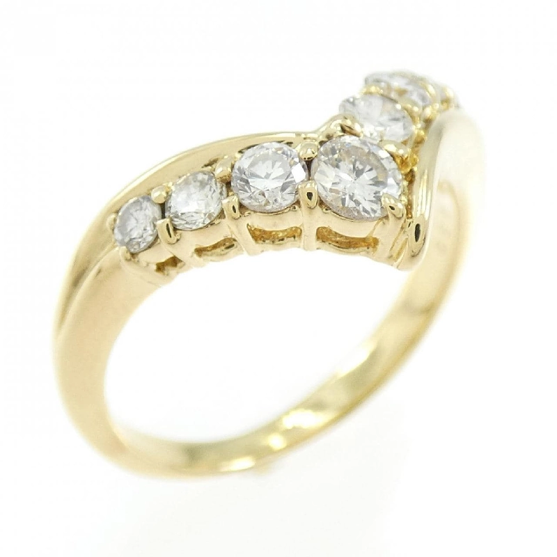 Nhẫn kim cương K18YG 0.50CT 670491