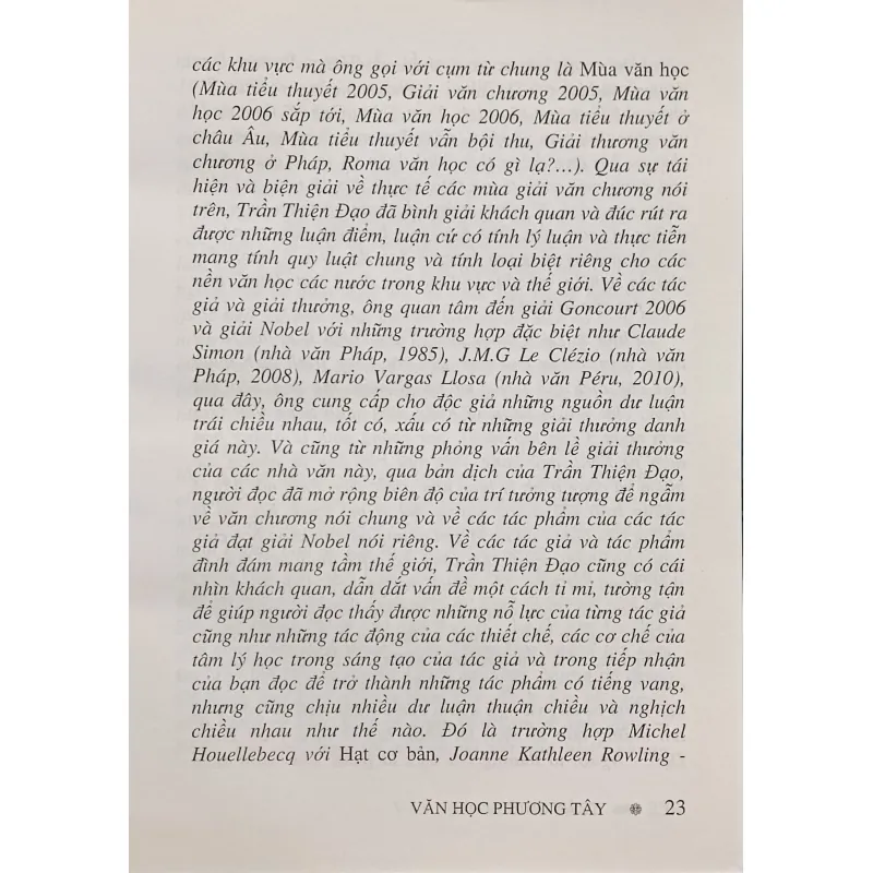 Văn học phương Tây lý luận phê bình và dịch thuật (Trần Thiện Đạo) 1033055
