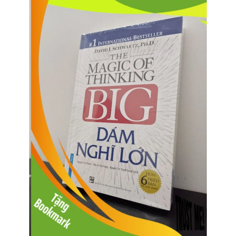 (TẶNG BOOKMARK) Dám Nghĩ Lớn (Bìa Cứng) - David J. Schwartz. Ph.D New 100% RBK.ASB0703 942416