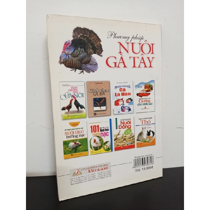 [Phiên Chợ Sách Cũ] Phương Pháp Nuôi Gà Tây - Việt Chương 2501 403626