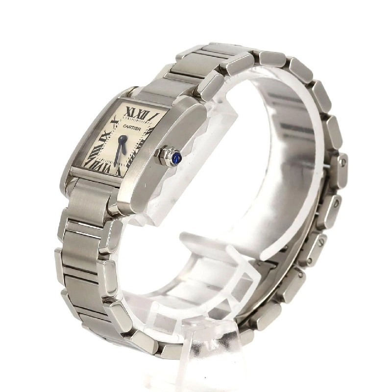Cartier Tank Française SM W51008Q3 SS Quartz - Hàng hiệu Authentic 875676