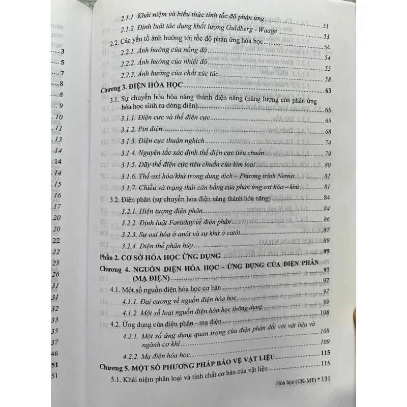 HÓA HỌC (Sách dành SV Đại Học các ngành Kỹ thuật) 705105