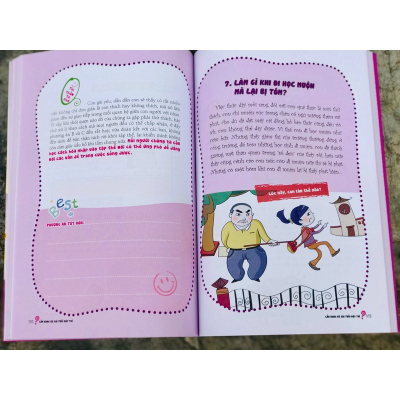Sách giáo dục giới tính - Cẩm nang bé gái tuổi dậy thì (2 tập) 536243