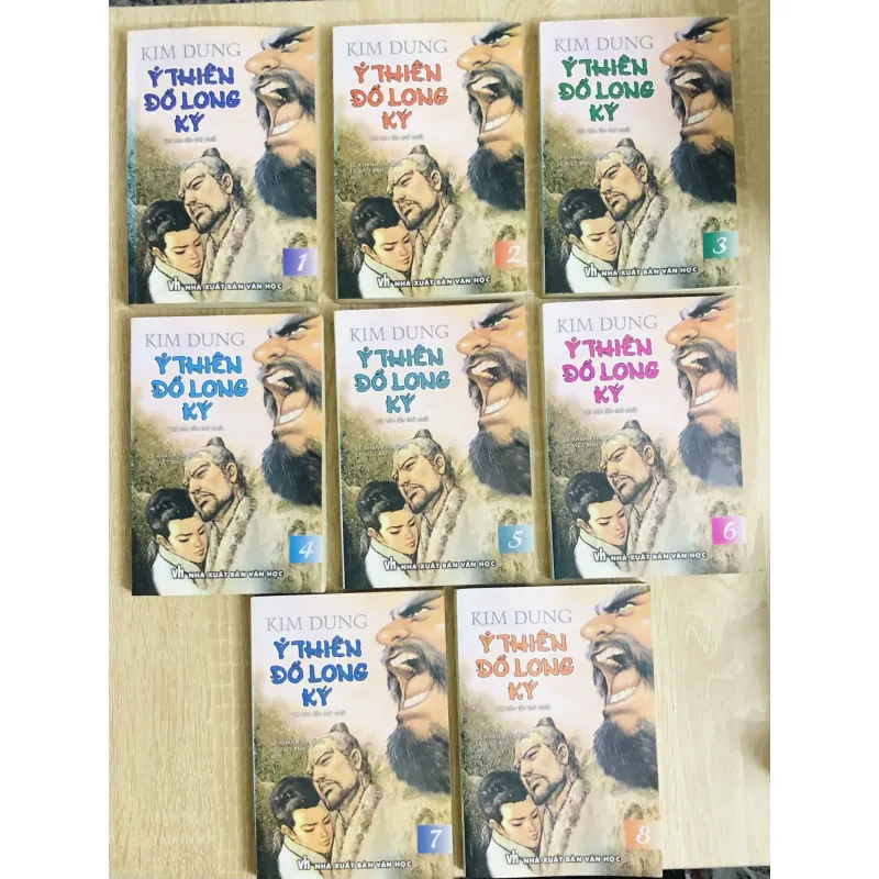 Combo 8 cuốn Ỷ Thiên Đồ Long Ký – Kim Dung (NXB Văn Học 2007) 925826