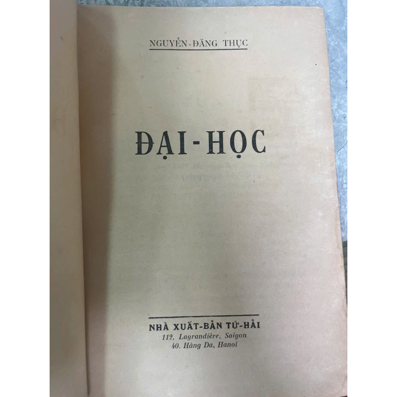 ĐẠI HỌC- NGUYỄN ĐĂNG THỤC 536802