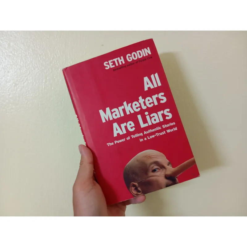All marketers are liars, english book, sách tiếng Anh  996582