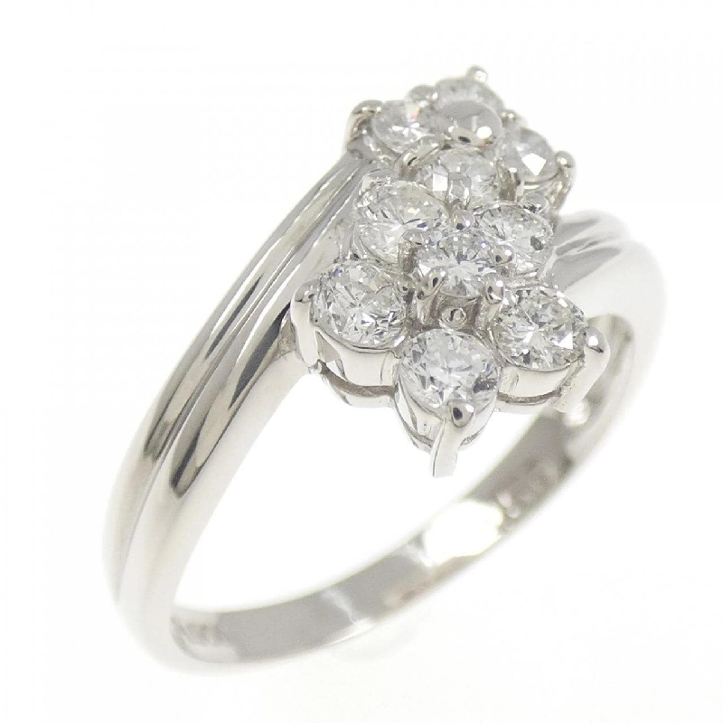 Nhẫn kim cương hoa PT900 0.50CT - Hàng hiệu Authentic 847497