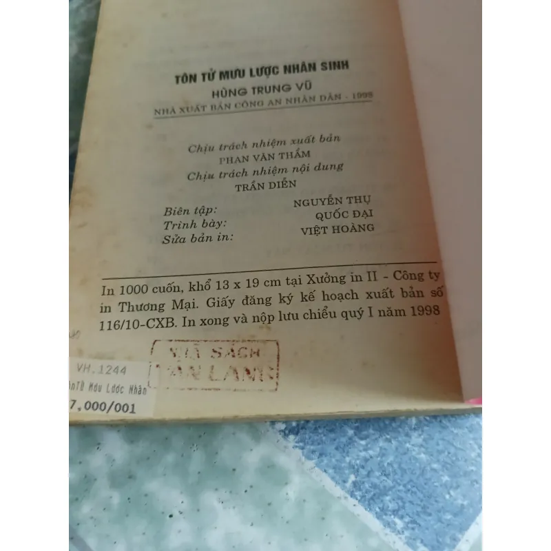 Tôn Tử mưu lược nhân sinh - Hùng Trung Vũ 561367