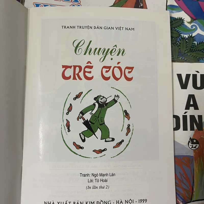 Bộ 9 truyện tranh màu Kim Đồng (1998–1999) 694516