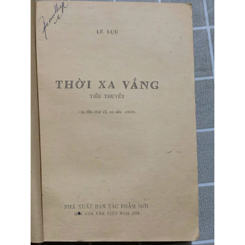 THỜI XA VẮNG -  LÊ LỰU 543764