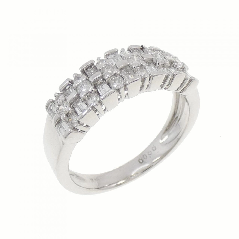 Nhẫn kim cương K18WG 0.66CT 669919